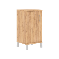 Шкаф-колонка низкая с глухой малой дверью B 411.2L Дуб Бофорд