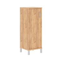 Шкаф-колонка средняя с глухой дверью B 421.6L Дуб Бофорд