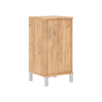 Шкаф-колонка низкая с глухой малой дверью B 411.2R Дуб Бофорд