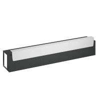 Стол президиум СП 128 АР БП ХР антрацит премиум (основание)/ белый премиум (надстройка)