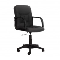 Кресло руководителя Kengo DF PLN3 V4 кожзам, цвет черный
