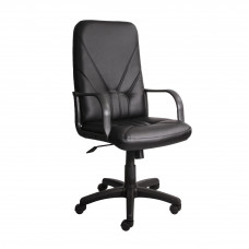 Кресло руководителя Manager DF PLN7 Light V14 кожзам, цвет черный