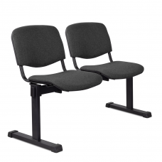 Секция двухместная ИЗО/2 black С, ткань