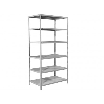 Стеллаж металлический MS Standart 200/100x60/6