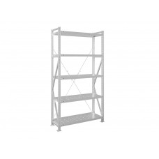 Стеллаж MS U 2000x1000x400/5 перфорированные полки