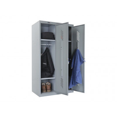 Шкаф для раздевалок усиленный ML-21-80 (1500)