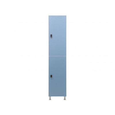 Шкаф для раздевалок WL 12-40 EL голубой/белый