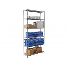 Стеллаж MS 220/100х30/6