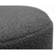 Пуф DOBRIN DANNY BLACK (темно-серое букле (16))