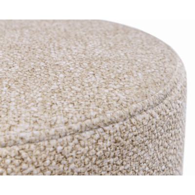 Пуф DOBRIN DANNY GOLD (бежевый твид (LEO26))