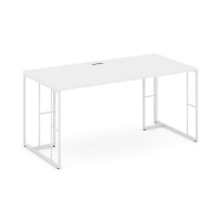 Rift Direct Стол руководителя RF.SR-023 Белый Бриллиант/Металл Белый 1380*800*750