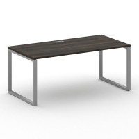 Шифт Стол руководителя прямой без тумбы SK.SR-180.P Дуб Мали/Металл Серый 1800*900*753