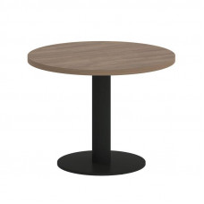 Onix Direct Стол журнальный круглый O.SJ-1 Дуб Аризона/Металл Черный 600*600*450