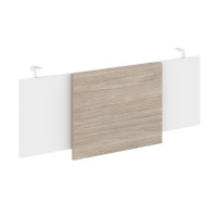 Onix Direct Lux Царга стола руководителя O.M-CSR-3 Белый Бриллиант/Дуб Аттик/Хром 1140*450*54