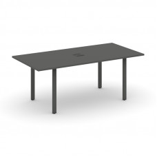 Style Project Direct Стол переговорный SN-6P.SPRG-198 Антрацит/Металл Антрацит/Заглушка Металл Антра