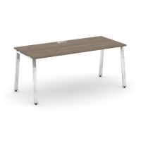 Style Project Direct Lux Стол письменный M-SN-6A.SR-023.M Вяз Благородный/Нержавеющая Сталь/Хром 138