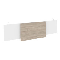 Onix Direct Царга стола руководителя O.M-CSR-5 Белый Бриллиант/Дуб Аттик/Металл Белый 1540*450*54