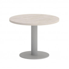 Onix Direct Стол журнальный круглый O.SJ-1 Денвер Светлый/Металл Серый 600*600*450