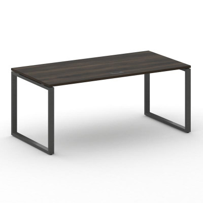 Шифт Стол руководителя прямой без тумбы SK.SR-180.P Дуб Мали/Металл Антрацит 1800*900*753
