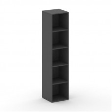 Стеллаж узкий высокий CRU.SU-100 Базальт UM 450*442*2000