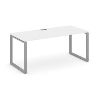 Style Project Direct Стол письменный SN-6O.SR-013.M Белый/Металл Серый/Заглушка Металл Серый 1380*70