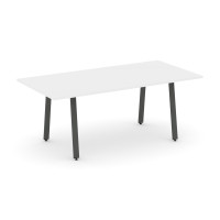 Style Project Direct Стол переговорный SN-6A.SPRG-198.3 Белый/Металл Антрацит 1980*980*750