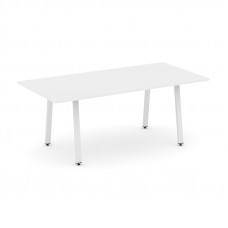 Style Project Direct Стол переговорный SN-6A.SPRG-198.3 Белый/Металл Белый 1980*980*750