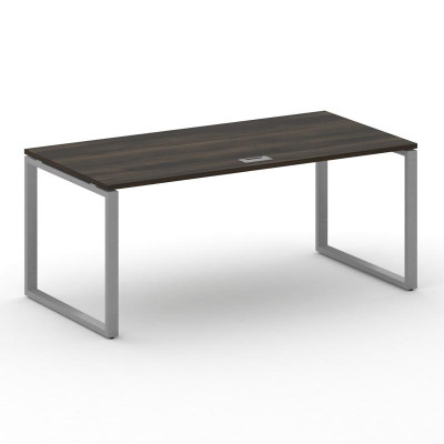 Шифт Стол руководителя прямой без тумбы SK.SR-180.P Дуб Мали/Металл Серый 1800*900*753