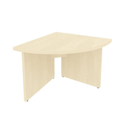 First Угловой модуль переговорного стола левый KPR-4 (L) Клен 900*900*765