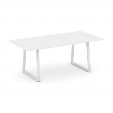 Style Project Direct Стол переговорный SN-6T1.SPRG-198.3 Белый/Металл Белый 1980*980*750