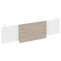 Onix Direct Царга стола руководителя O.M-CSR-6 Дуб Аттик/Белый Бриллиант/Металл Белый 1740*450*54