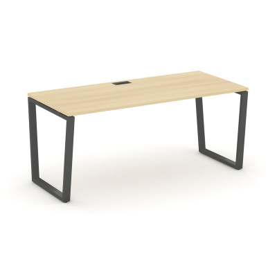 Style Project Direct Стол письменный SN-6T2.SR-015.M Акация Лорка/Металл Антрацит/Заглушка Металл Ан