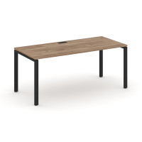 Стол письменный Стайл Проджект Директ 1780*700*750 SN-6P.SR-015.M Дуб Табак/Металл Черный/Заглушка Металл Черный