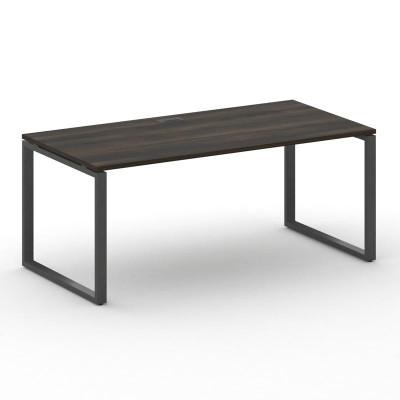 Шифт Стол руководителя прямой без тумбы SK.SR-180.P Дуб Мали/Металл Антрацит 1800*900*753