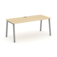 Style Project Direct Стол письменный SN-6A.SR-016.M Акация Лорка/Металл Серый/Заглушка Металл Серый