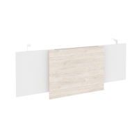 Onix Direct Царга стола руководителя O.M-CSR-3 Денвер Светлый/Белый Бриллиант/Металл Белый 1140*450*