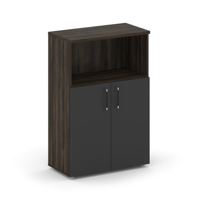 Шифт Шкаф средний широкий SK.ST-2.1 Дуб Мали/Антрацит NEW 800*420*1207