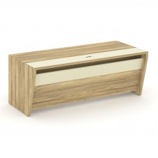 Corner Стол руководителя прямой COR.SR-20 Гикори Песочный/Ваниль 2000*900*750