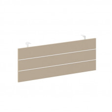 Царга для стола с греденцией/тумбой Шифт 1100*18*400 SK.CGT-180.P Капучино/Металл Белый