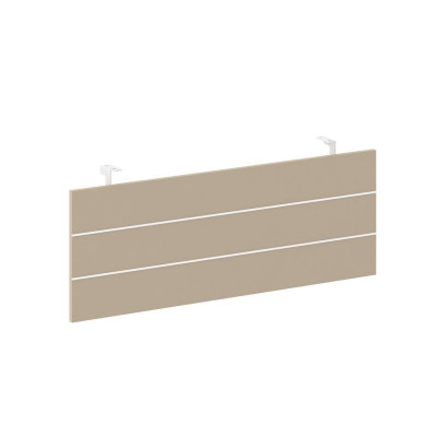 Шифт Царга для стола с греденцией/тумбой SK.CGT-180.P Капучино/Металл Белый 1100*18*400