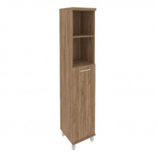 First Шкаф высокий узкий левый KSU-1.6 (L) Дуб Табак 401*432*2060