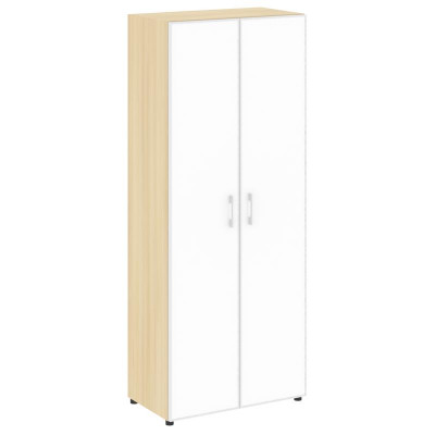 Yalta Шкаф LT.ST-1.10 R white Акация Лорка/Стекло White 800*450*1987