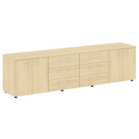 Yalta Тумба модульная LT.TS-4.3 Акация Лорка 2188*450*580