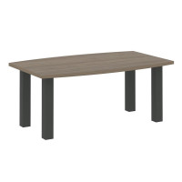 Yalta Стол переговорный LT.SP-3 Вяз Благородный/Металл Антрацит 1800*1100*750