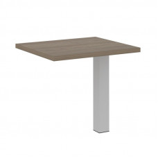 Yalta Брифинг-приставка LT.BR-1 Вяз Благородный/Металл Серый 800*700*750