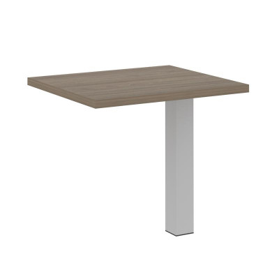 Yalta Брифинг-приставка LT.BR-1 Вяз Благородный/Металл Серый 800*700*750