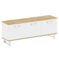 Шифт Греденция большая SK.GR-B Тиквуд Светлый/Белый Бриллиант 1797*450*680