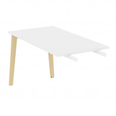 Onix Wood Direct Брифинг-приставка OW.BR-13 Белый Бриллиант/Дуб Светлый/Металл Белый 1380*720*750