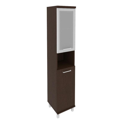 First Шкаф высокий узкий левый KSU-1.4 R (L) Венге Цаво 401*432*2060