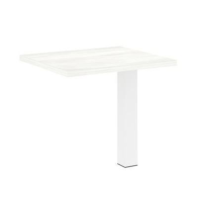 Yalta Брифинг-приставка LT.BR-1 Снежная Патина/Металл Белый 800*700*750